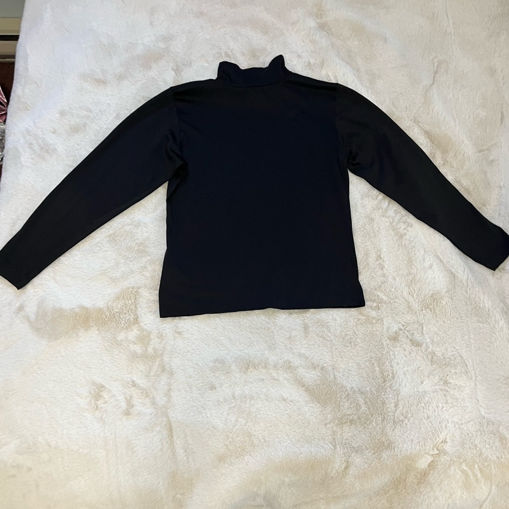 Emma James mockneck long sleeve shirt